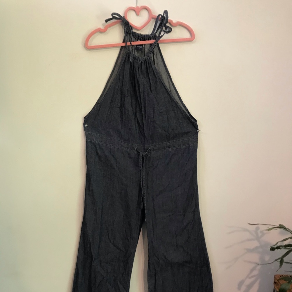 Vintage denim jumpsuit